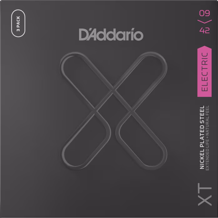 D'Addario XTE0942-3P - Struny na elektrickú gitaru