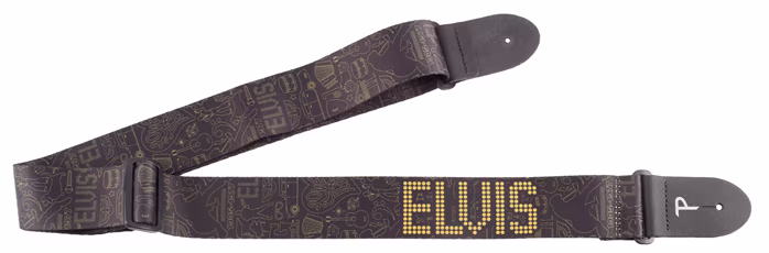 Perri's Leathers Elvis Presley - Gitarový popruh
