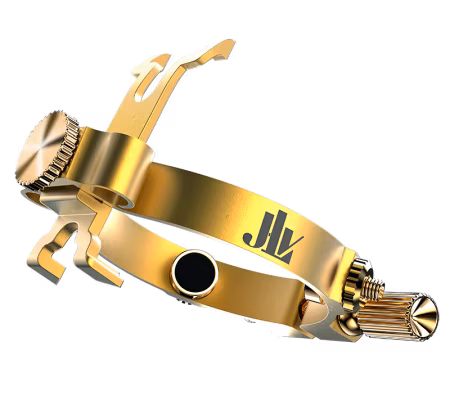 JLV Bb Clarinet Brushed brass - Ligatúra pre klarinet