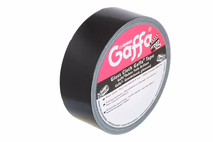 Advance Tapes Gaffa AT202 Black 50 m - Gaffa