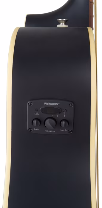 Fender Joe Strummer Campfire WN BK - Elektroakustická gitara