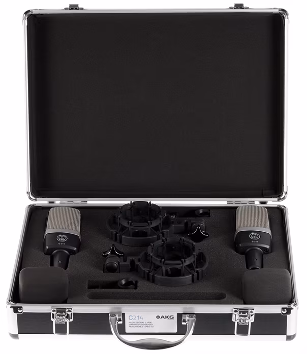AKG C214 Stereoset - Kondenzátorový mikrofón – stereopár