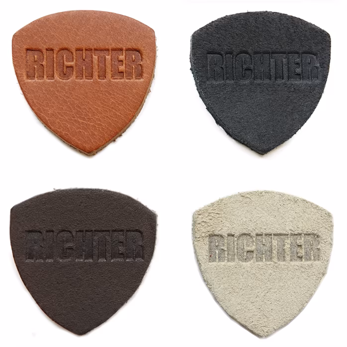 Richter Leather Pick Set - Brnkátka