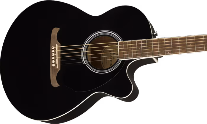 Fender FA-135CE Concert WN BK - Elektroakustická gitara