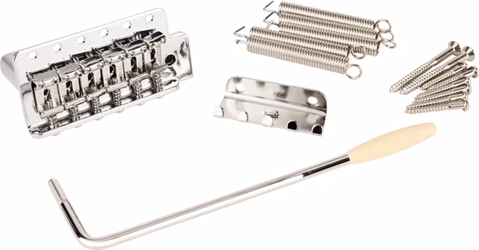 Fender Vintage/Narrow Strat Tremolo Assembly, Chrome - Tremolo systém