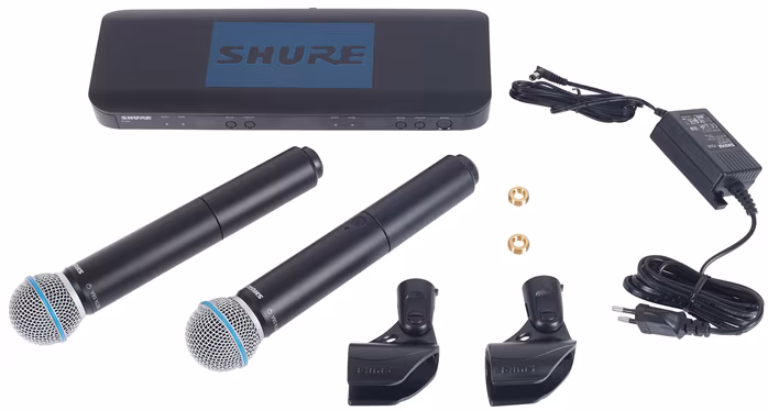 Shure BLX288E/B58 K3E - Duálna bezdrôtová súprava