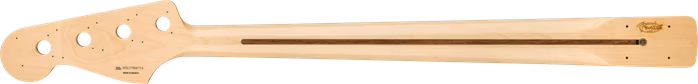 Fender Classic Series 70's Jazz Bass Neck, 20 Medium Jumbo Frets, Block Inlay, Pau Ferro - Basgitarový krk