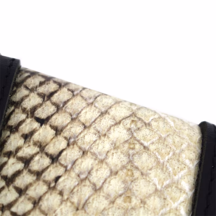 Richter Luxury Python Black - Gitarový popruh