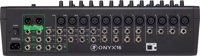 Mackie ONYX16 - Analógový mixážny pult
