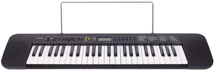 Casio CTK-240 - Klávesy bez dynamiky