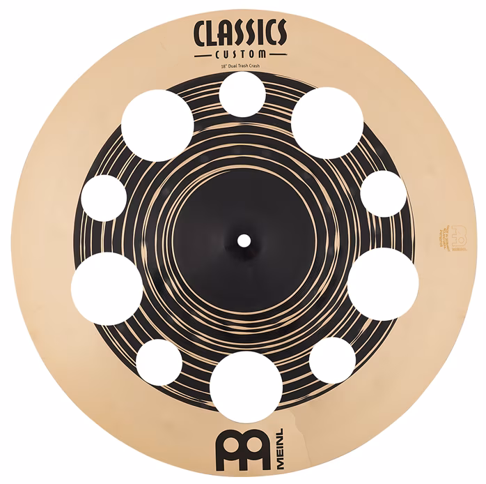 Meinl 18" Classics Custom Dual Trash Crash - Činel trash crash