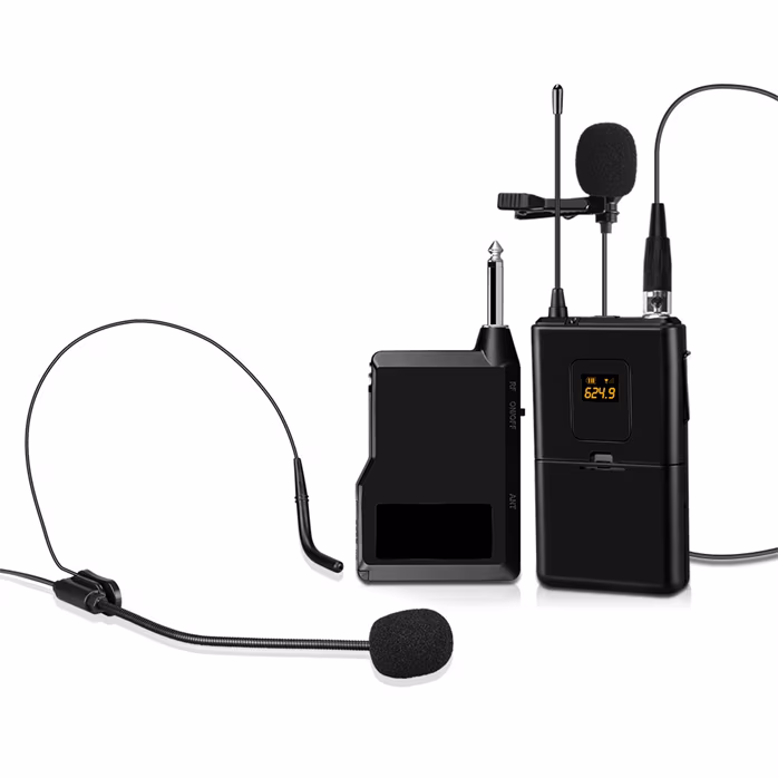 Mozos MIC-UHF-SET (zánovné) - Bezdrôtová reportážna súprava s mikrofónom