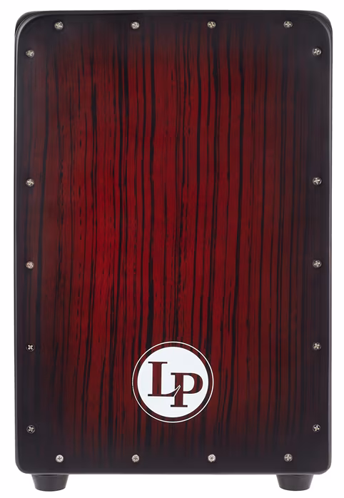 Latin Percussion Aspire Series Dark Wood Streak Cajon - Cajon