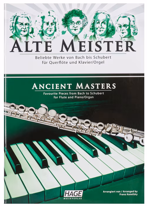 MS Ancient masters for flute and piano/organ - Noty pre priečnu flautu