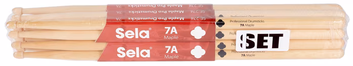 Sela 7A Maple 6 Pack - Zvýhodnený set javorových paličiek