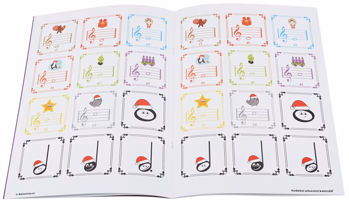 KN Hudební adventní kalendář + Pexeso - Hudobná náuka