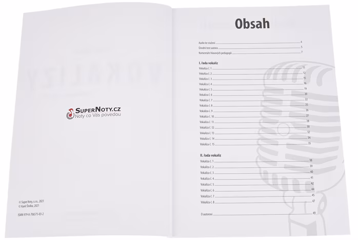 KN Vokalízy a hlasová cvičení - Škola spevu