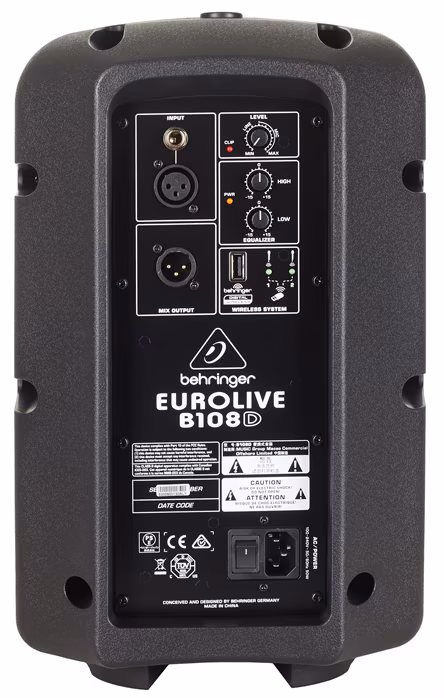 Behringer B108D - Aktívny reprobox