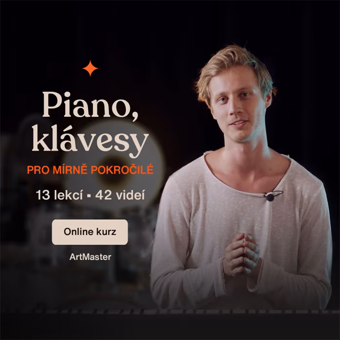 ArtMaster Online kurz Piana a kláves - Pro mírně pokročilé - Softvér