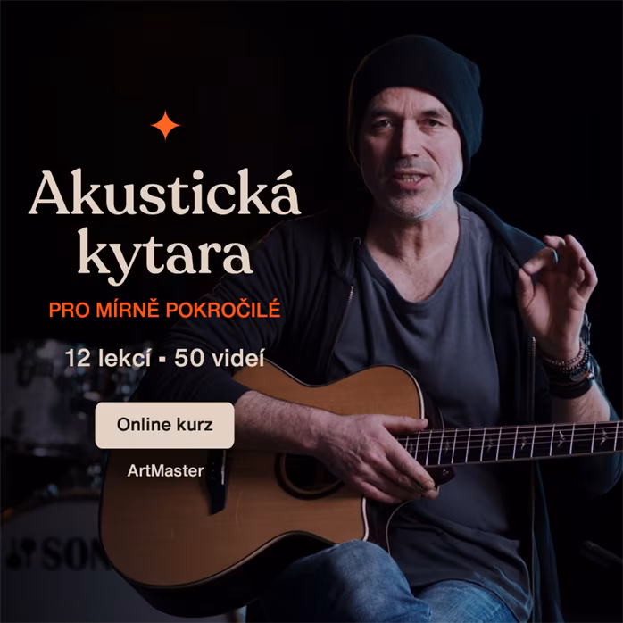 ArtMaster Online kurz Kytary - Pro mírně pokročilé - Softvér