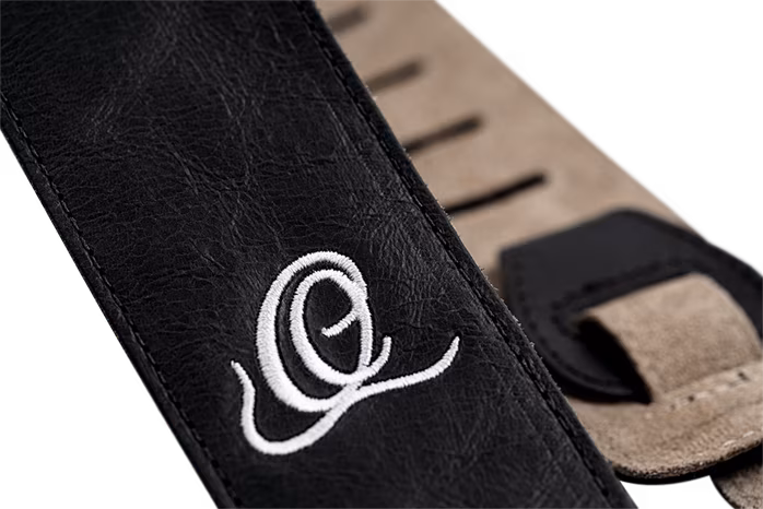 Ortega Suede Strap Ash - Gitarový popruh