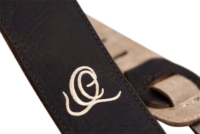 Ortega Suede Strap Patina Bronze - Gitarový popruh