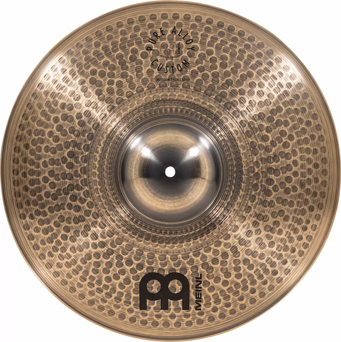 Meinl 17" Pure Alloy Custom Medium Thin Crash - Činel crash