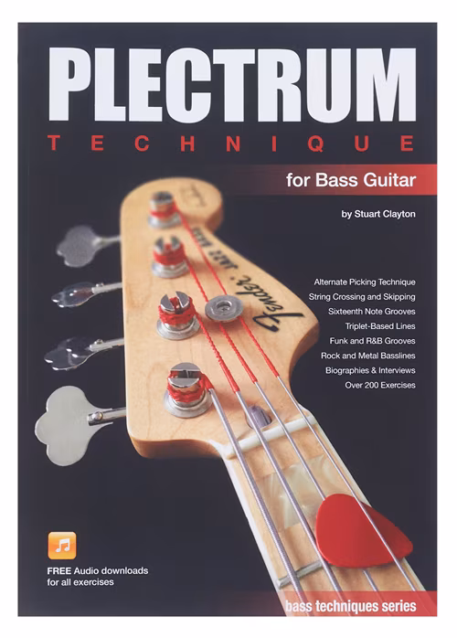 MS Plectrum Technique for Bass Guitar - Škola hry na basgitare