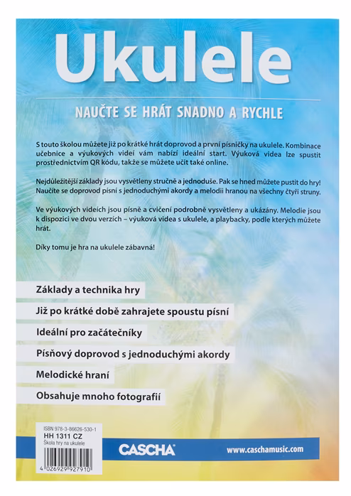 KN Ukulele naučte se hrát snadno a rychle - Škola hry na ukulele