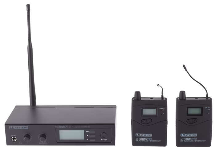 LD Systems MEI 1000 G2 Bundle (rozbalené) - Bezdrôtový odposluchový systém
