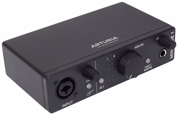 Arturia MiniFuse 1 BK - USB zvuková karta