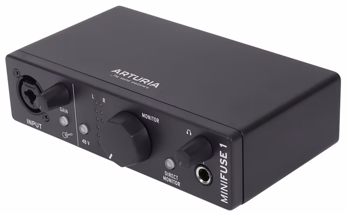Arturia MiniFuse 1 BK - USB zvuková karta