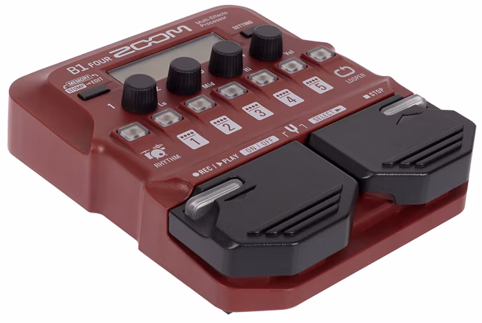 Zoom B1 Four - Basgitarový multiefekt