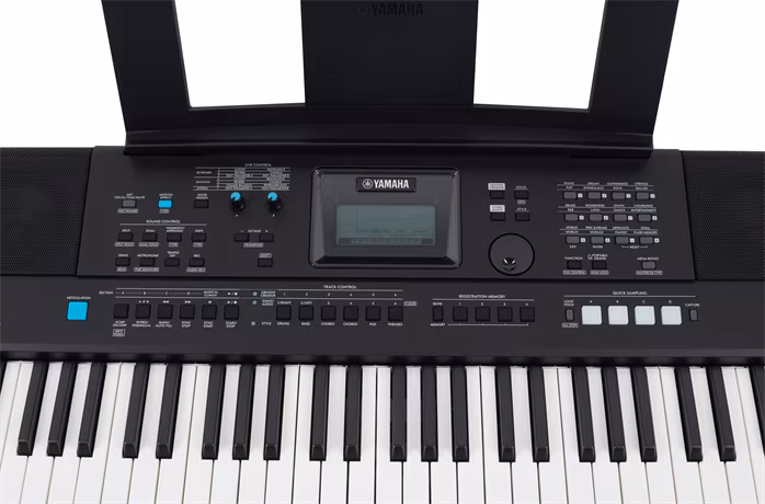 Yamaha PSR-E473 - Klávesy s dynamikou úderu