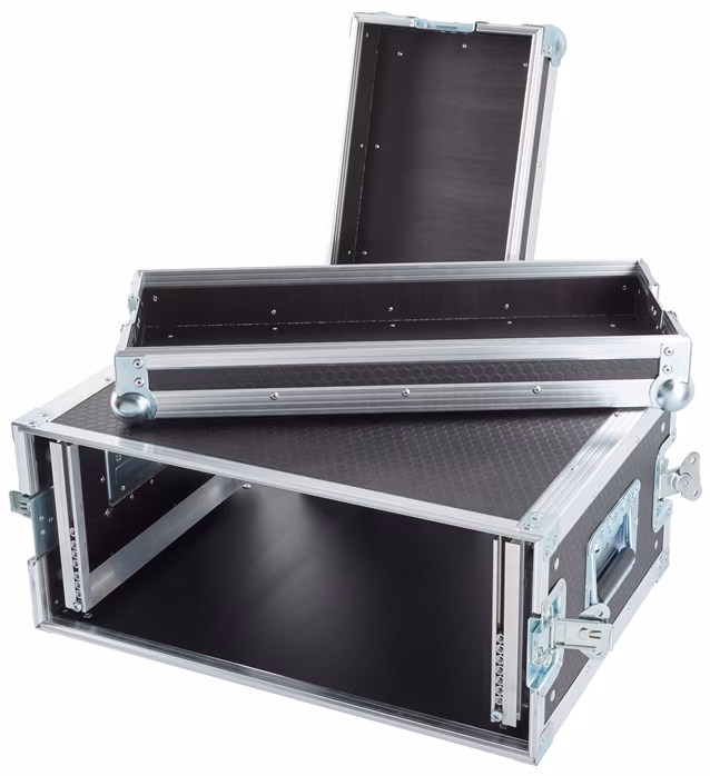 Razzor Cases 4U sprung rack 400  - Rack case