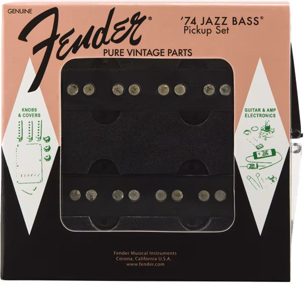 Fender American Vintage 74 Jazz Bass Set - Súprava snímačov na elektrickú basgitaru
