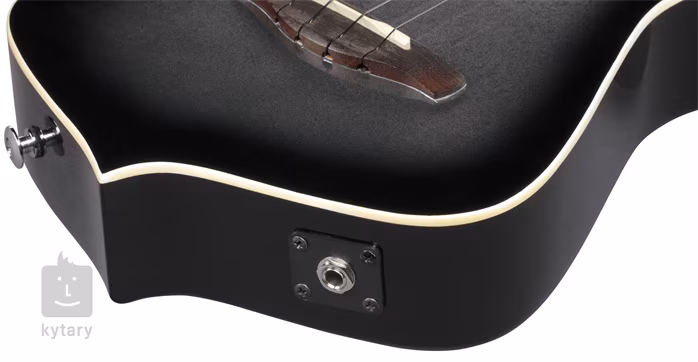 Ibanez UICT10 Metallic Gray Sunburst - Elektroakustické ukulele