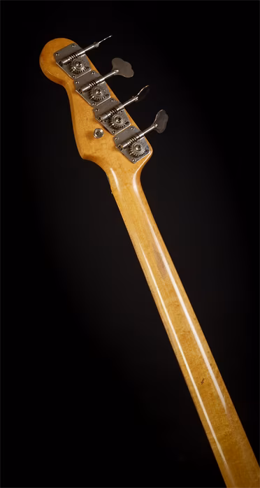 Fender 1966 Precision Bass Refin Trans Blonde 1-Piece Ash Body - Elektrická basgitara