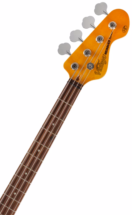 Vintage V4 BK - Elektrická basgitara