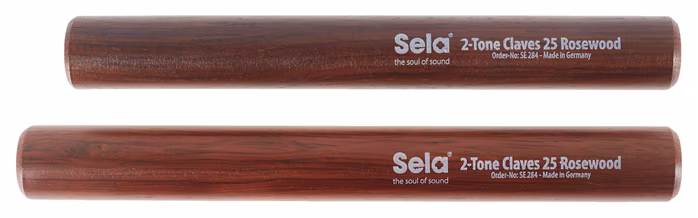 Sela 2-Tone Claves 25 Rosewood - Claves