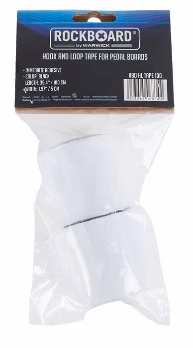 Rockboard Hook & Loop Tape - 1000 mm x 50 mm - Upevňovač pedálov