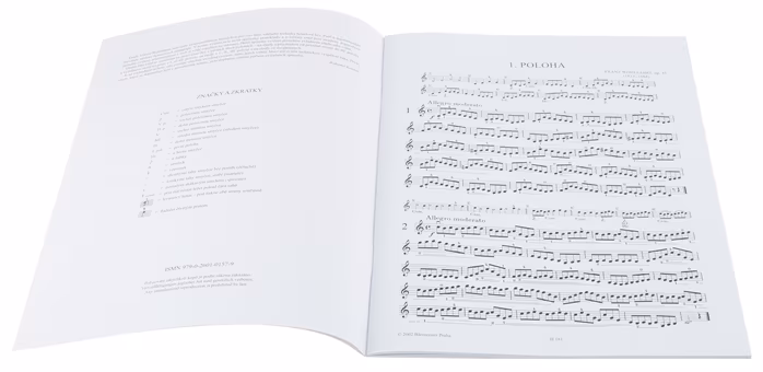 KN 60 etud op. 45 - Franz Wohlfahrt - Škola hry na husliach