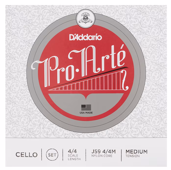 D'Addario Pro-Arte vcl 4/4 M - Violoncellové struny