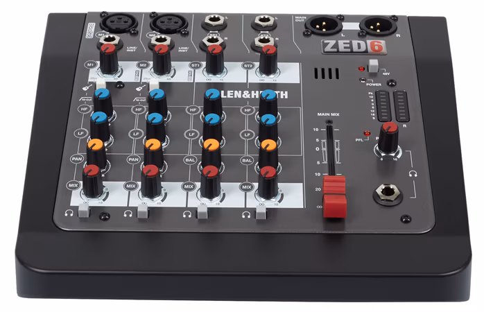 Allen&Heath ZED-6 - Analógový mixážny pult