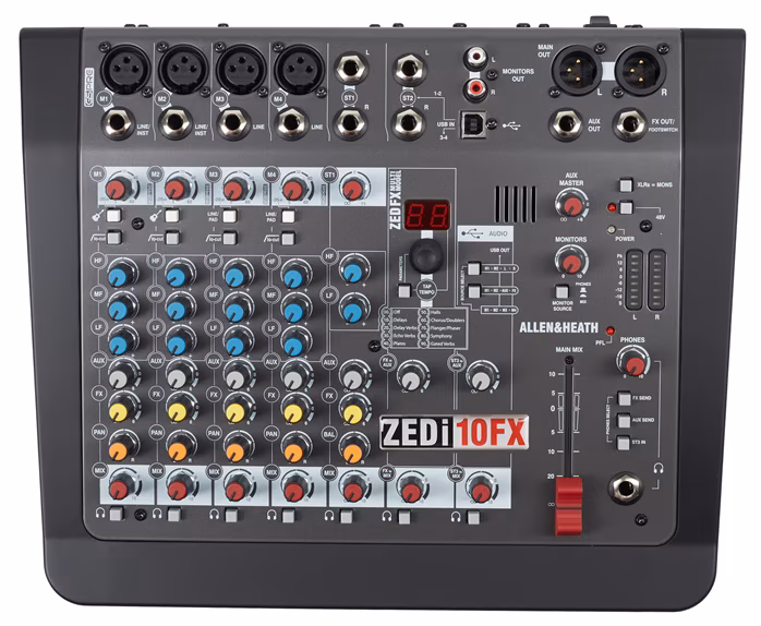 Allen&Heath ZEDI-10FX - Analógový mixážny pult