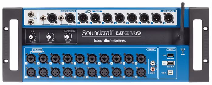 Soundcraft Ui-24R - Mixážny pult na diaľkové ovládanie