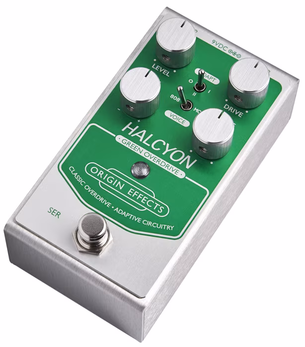 Origin Effects Halcyon Green Overdrive - Gitarový efekt