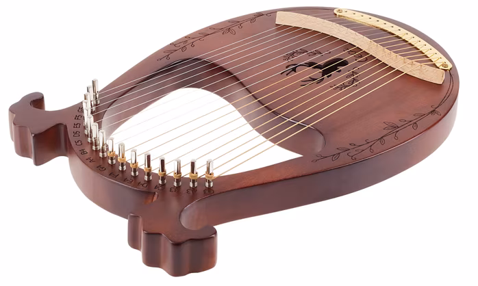 Cega Harp 16 Strings Coffee - Lýrka