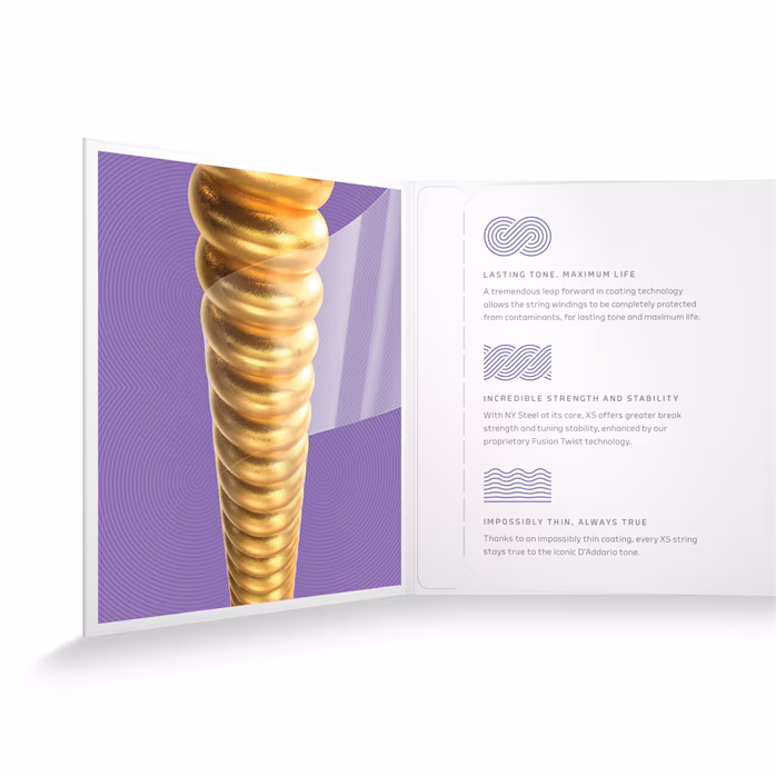 D'Addario XSABR1152 - Kovové struny na akustickú gitaru