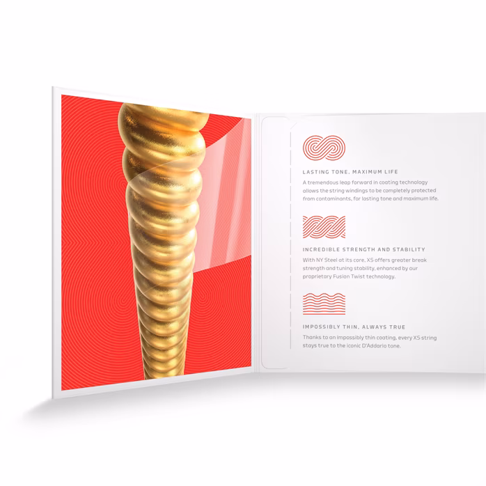 D'Addario XSABR1356 - Kovové struny na akustickú gitaru